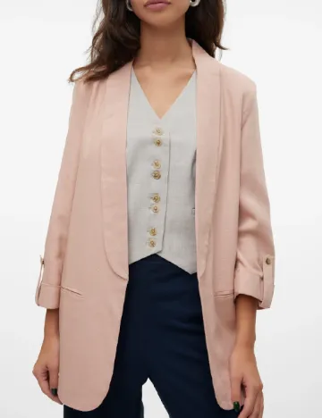 Blazer Vero Moda, roz Roz