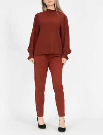 Bluza Vero Moda, visiniu Rosu