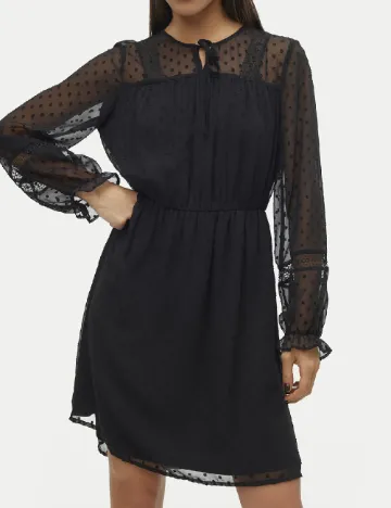 Rochie scurta Vero Moda, negru Negru