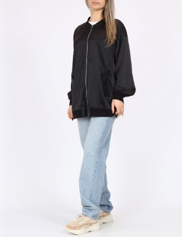 Jacheta Oversize Vero Moda, negru