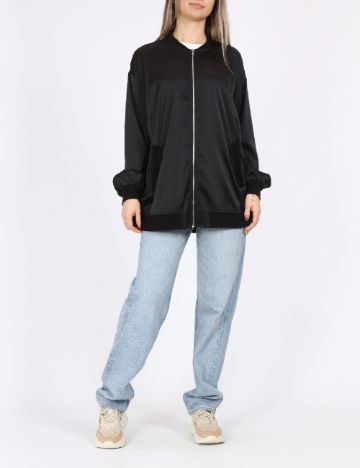 Jacheta Oversize Vero Moda, negru