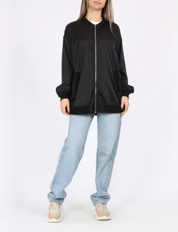 Jacheta Oversize Vero Moda, negru Negru