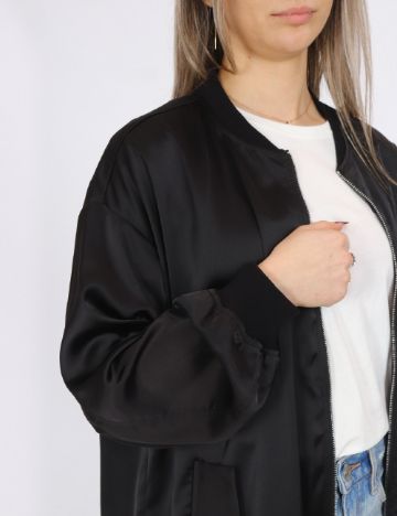 Jacheta Oversize Vero Moda, negru