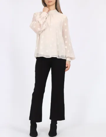 Bluza Jacqueline de Yong, bej Crem