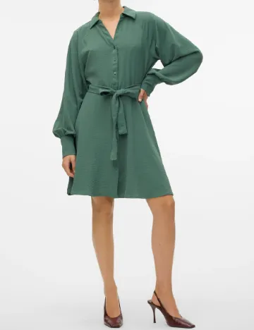 Rochie scurta Vero Moda, verde Verde