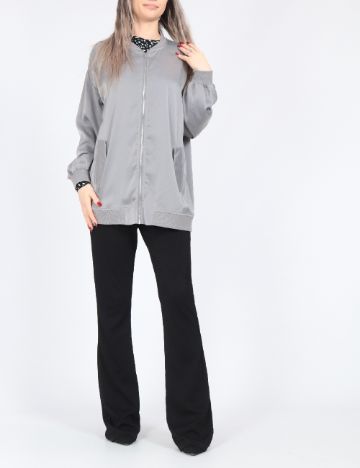 Jacheta Oversize Vero Moda, gri