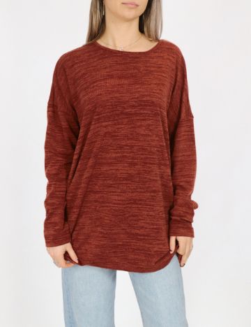 Bluza Oversize Vero Moda, caramiziu