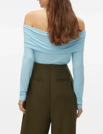 Top Vero Moda, albastru Albastru