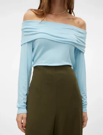 Top Vero Moda, albastru Albastru