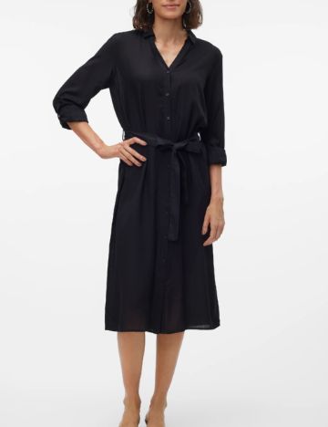 Rochie medie Vero Moda, negru