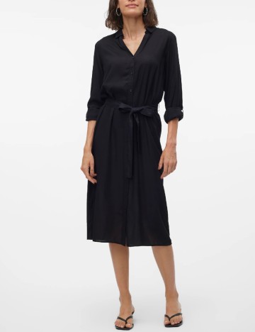 Rochie medie Vero Moda, negru