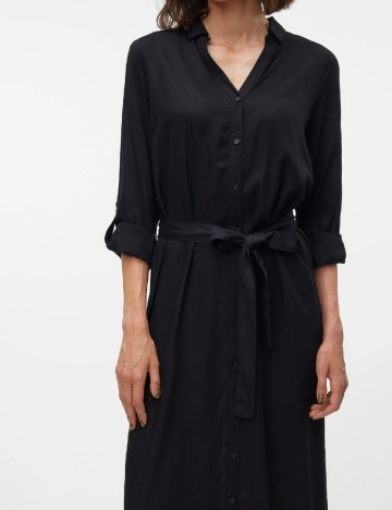 Rochie medie Vero Moda, negru