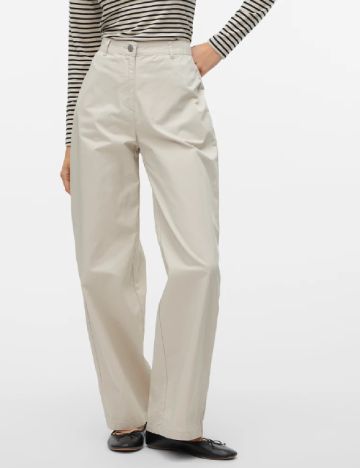 Pantaloni Vero Moda, bej