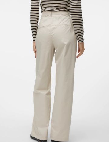 Pantaloni Vero Moda, bej