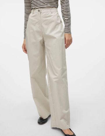 Pantaloni Vero Moda, bej