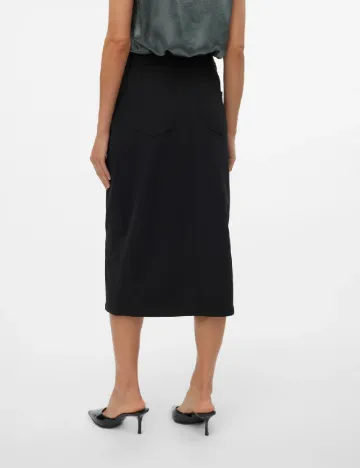 Fusta Vero Moda, negru Negru