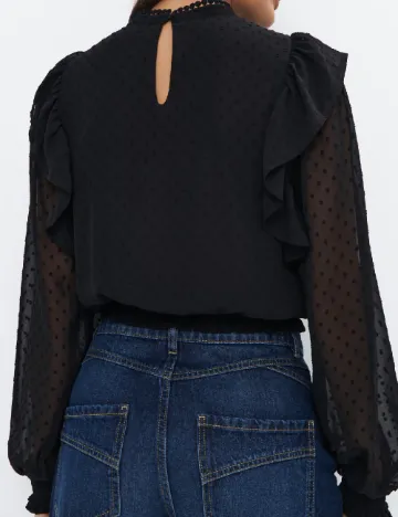 Bluza Mohito, negru Negru