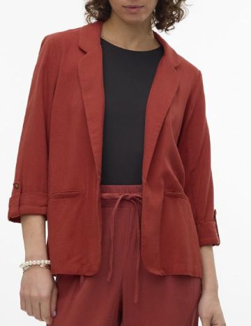 Blazer Vero Moda, caramiziu