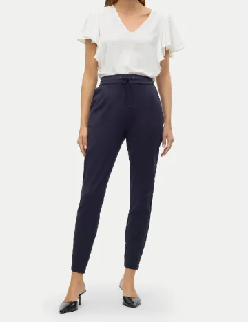 Pantaloni Vero Moda, bleumarin Albastru