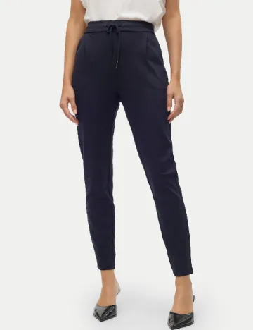 Pantaloni Vero Moda, bleumarin Albastru