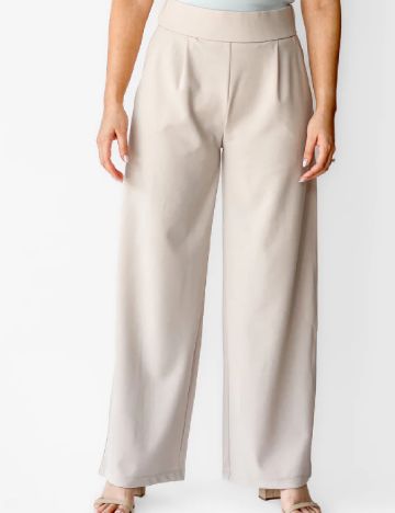 Pantaloni Jacqueline de Yong, gri deschis