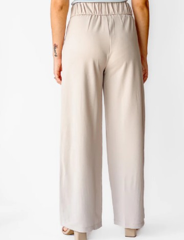 Pantaloni Jacqueline de Yong, gri deschis