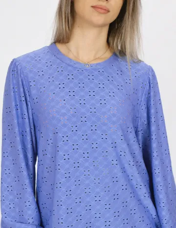 Bluza Jacqueline de Yong, albastru Albastru