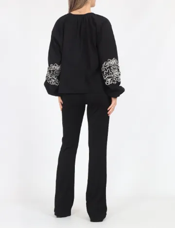 Bluza Jacqueline de Yong, negru Negru