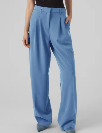 Pantaloni Vero Moda, albastru Albastru