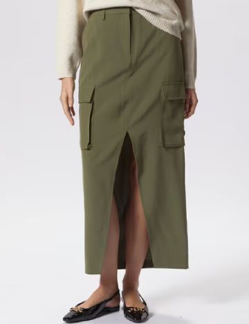 Fusta Vero Moda, verde