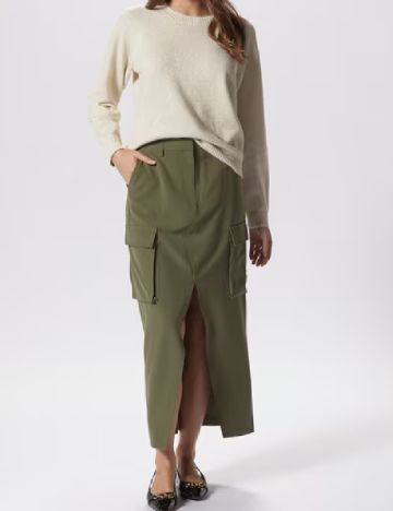 Fusta Vero Moda, verde