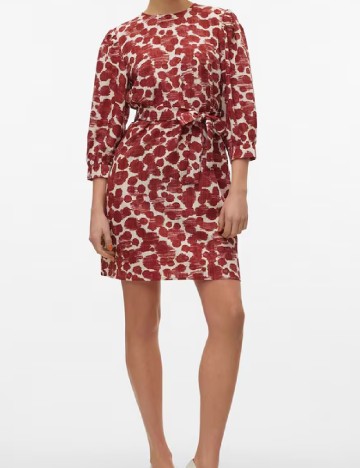 Rochie scurta Vero Moda, rosu