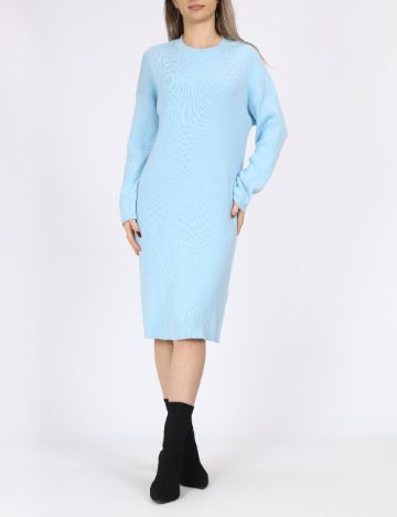 Rochie medie Pieces, bleu