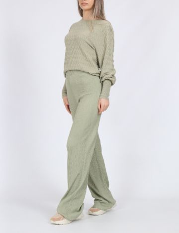 Pantaloni Pieces, verde