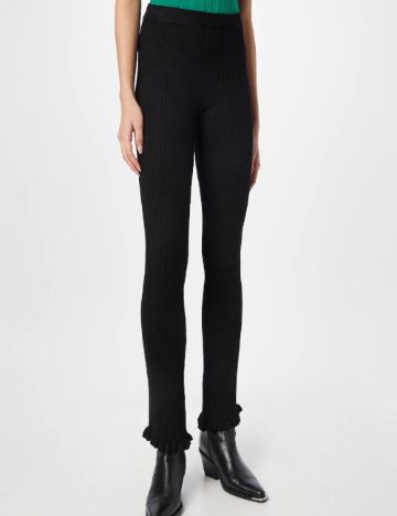 Pantaloni Pieces, negru