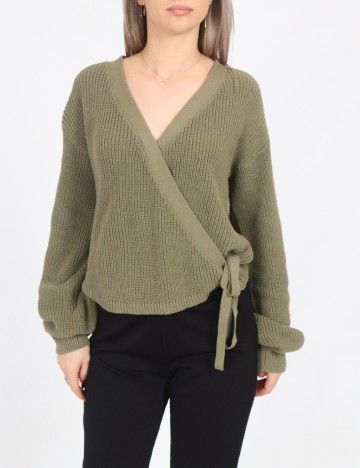 Cardigan Pieces, verde