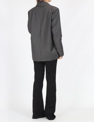 Sacou Oversize Pieces, gri