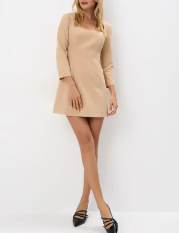 Rochie scurta Mohito, crem Crem