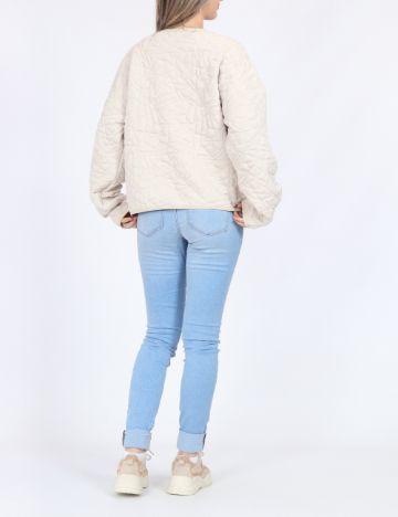 Jacheta Oversize Only, crem