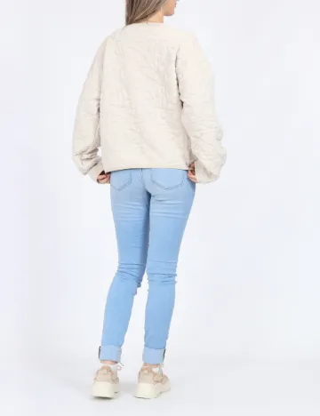 Jacheta Oversize Only, crem Crem