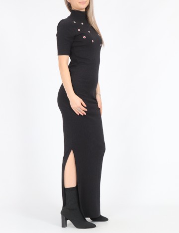 Rochie lunga Only, negru