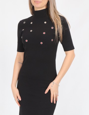 Rochie lunga Only, negru