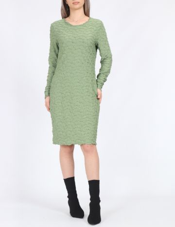 Rochie scurta Pieces, verde