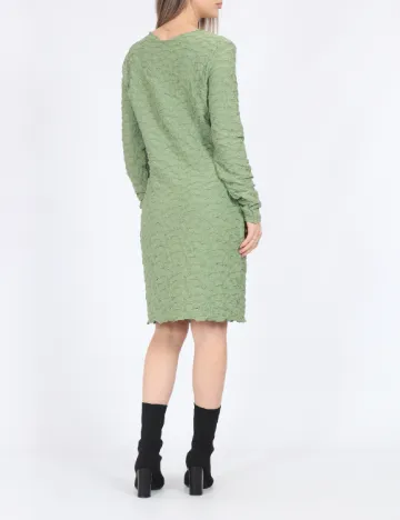 Rochie scurta Pieces, verde Verde