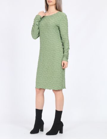 Rochie scurta Pieces, verde