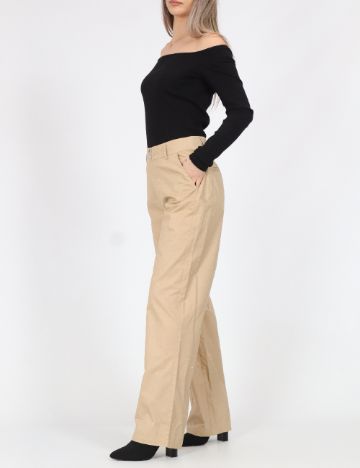 Pantaloni Only, maro deschis