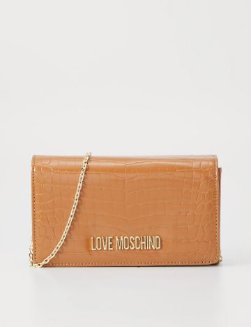 Geanta Love Moschino, maro