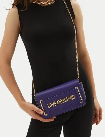 Geanta Love Moschino, mov Mov