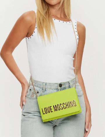 Geanta Love Moschino, verde