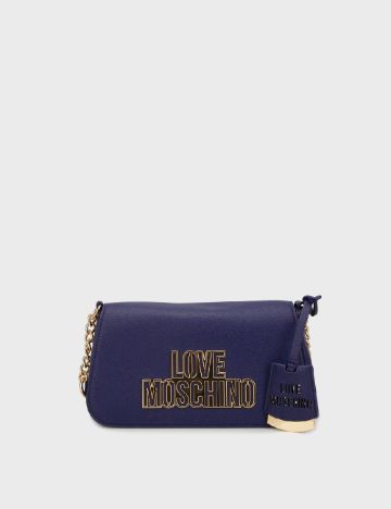 Geanta Love Moschino, bleumarin